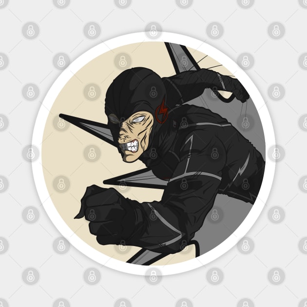 Black Flash Magnet by vampskills2n